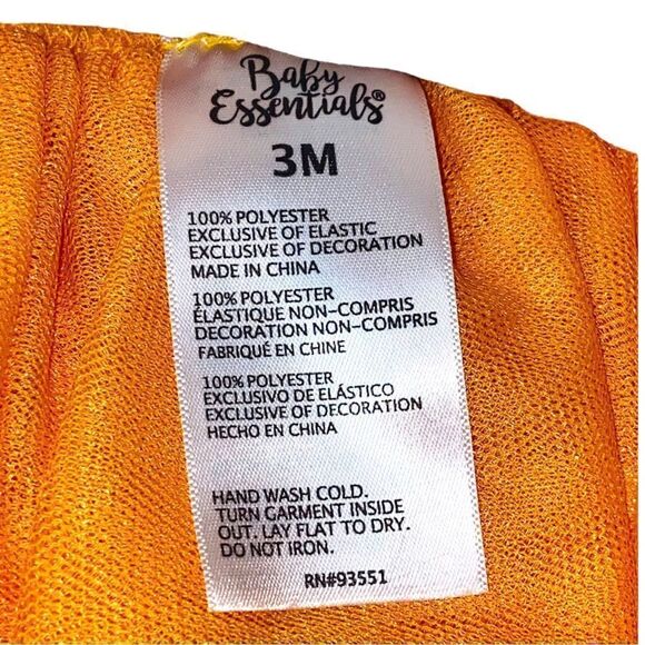 NWT Baby Essentials 4pc “So Thankful” Outfit Fall Harvest Thanksgiving Set 3M - Picture 8 of 13